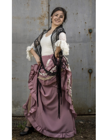 Flamenco dance skirt