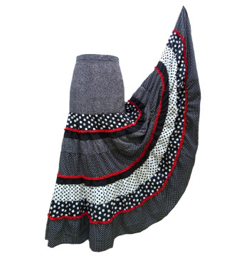 falda, escenario, canastera, flamenco 2