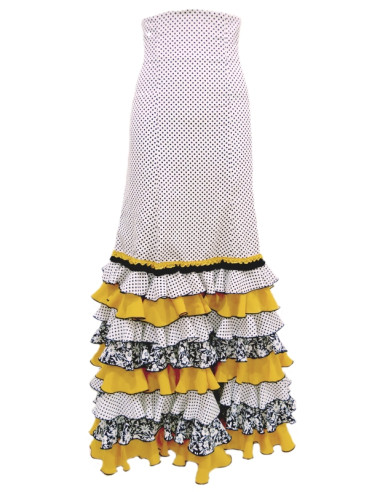 Falda de baile flamenco