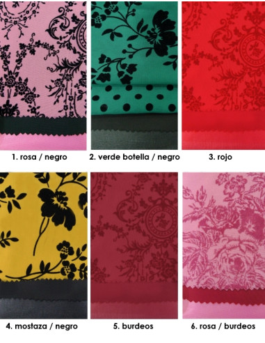 BATA DE COLA DRESS WITH 2 DOUBLE-FRILLS, MADE-TO-MEASURE