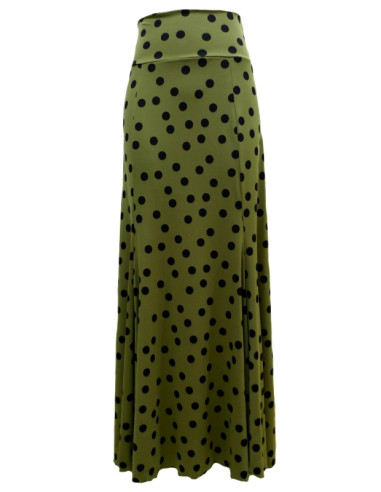 FALDA SENCILLA DE LUNARES