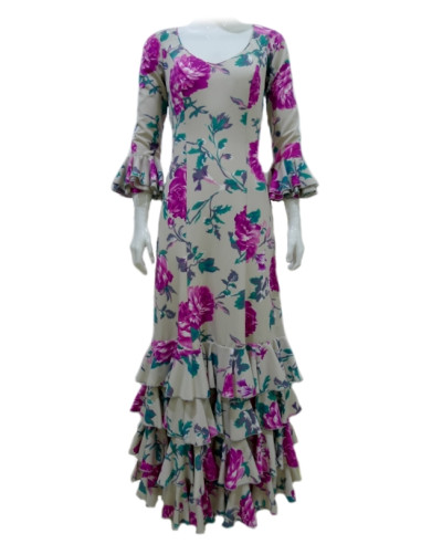 Vestido de baile flamenco