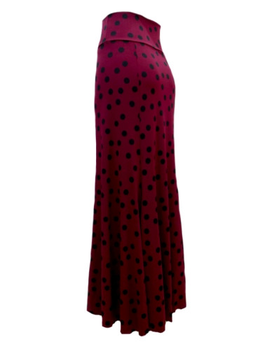 FALDA SENCILLA DE LUNARES