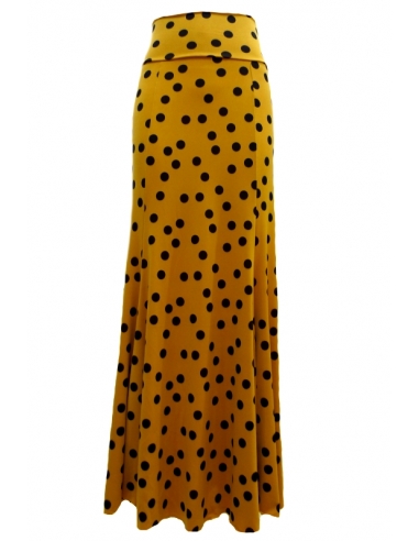 Polka dot orange clearance skirt