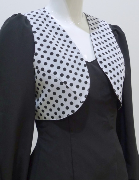 chaleco, escenario, flamenco, baile, personalizable, reversible