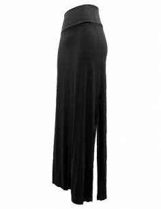 FITTED SKIRT, BLACK COLOR
