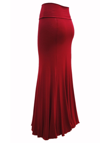 BASIC SKIRT, 'RIOJA' RED COLOR