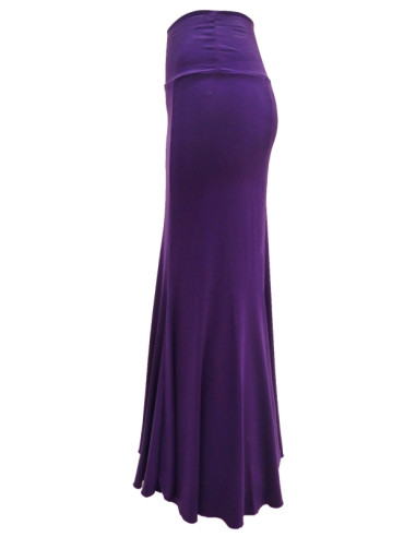 FALDA SENCILLA, COLOR MORADO