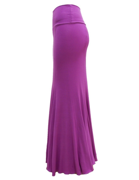 FALDA SENCILLA, COLOR MAGENTA