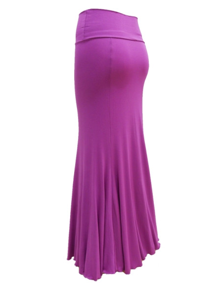FALDA SENCILLA, COLOR MAGENTA