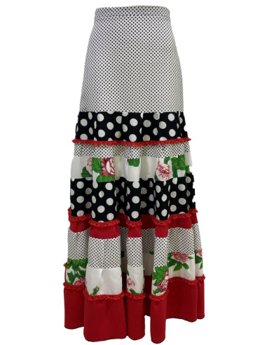 Falda de baile flamenco