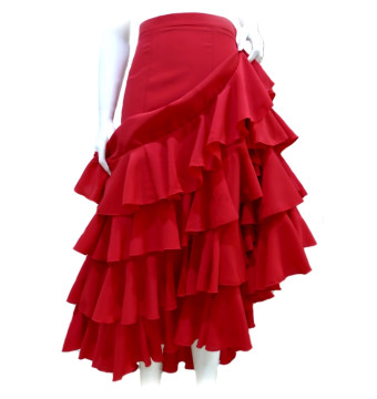 skirt, performance, customizable, frills, ruffles, flamenco 2