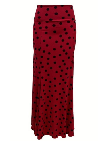 FALDA SENCILLA DE LUNARES