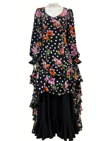 Vestido de baile flamenco