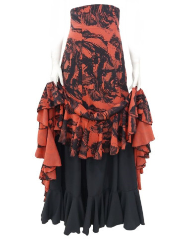 Falda de baile flamenco