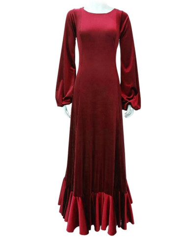 VESTIDO DE TERCIOPELO