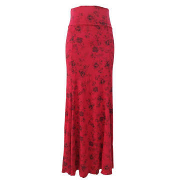 falda ensayo, estampada, falda de punto, lycra, vestuario flamenco