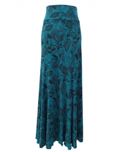 BASIC SKIRT WITH PRINTED...