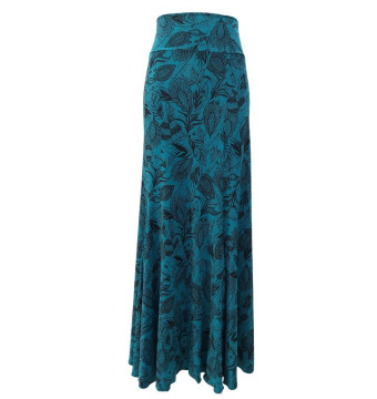 falda ensayo, estampada, falda de punto, lycra, vestuario flamenco 2