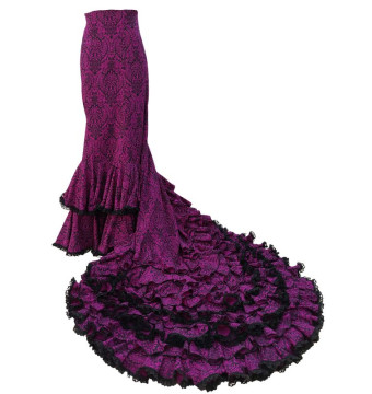 bata de cola, train skirt, professional use, flamenco costumes