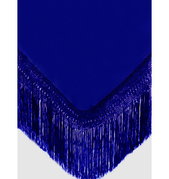 602 AZ, shawl, hand-made, silk, fringe, practice