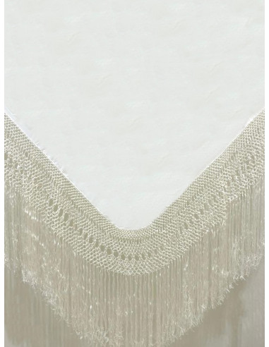 602 BC, shawl, hand-made, silk, fringe, practice