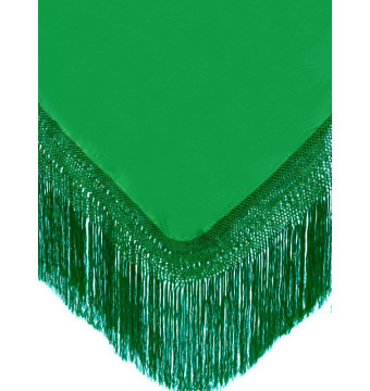 602 VD, shawl, hand-made, silk, fringe, practice