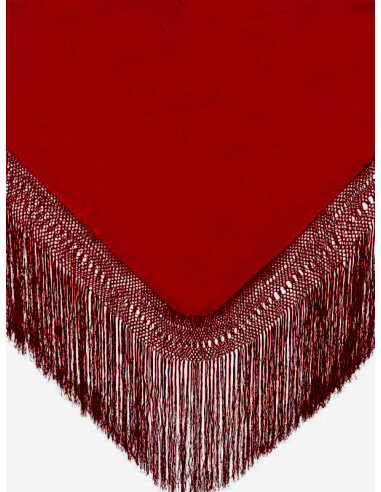 602 BD, shawl, hand-made, silk, fringe, practice
