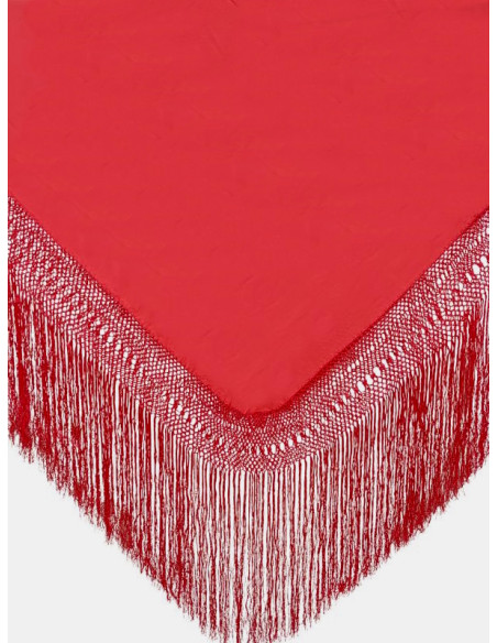 602 RJ, shawl, hand-made, silk, fringe, practice