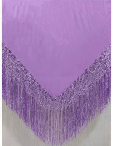 602 MV, shawl, hand-made, silk, fringe, practice