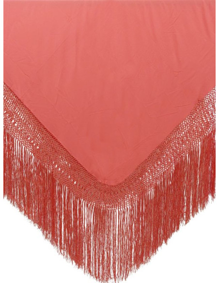 602 CR, shawl, hand-made, silk, fringe, practice