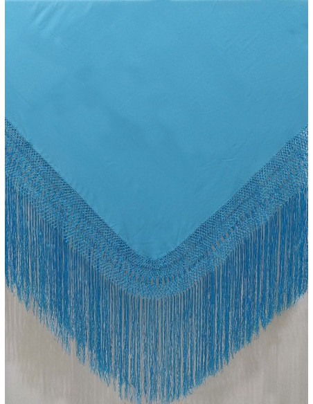 602 TQ, shawl, hand-made, silk, fringe, practice