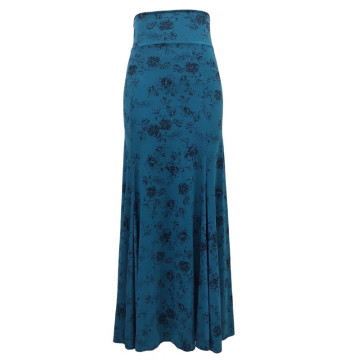 falda ensayo, estampada, falda de punto, lycra, vestuario flamenco 2