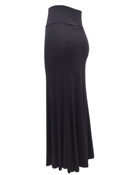 BASIC SKIRT, BROWN COLOR