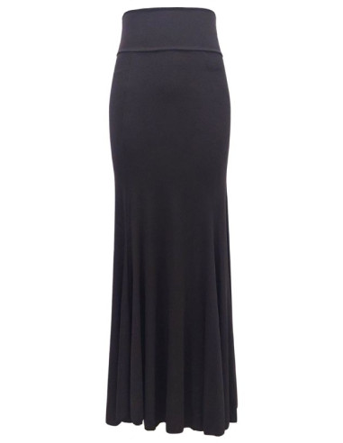 falda sencilla, falda de punto, ensayo