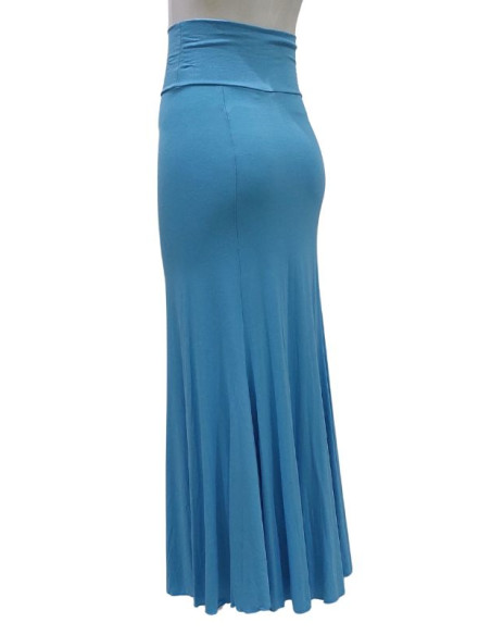 BASIC SKIRT, TURQUOISE COLOR