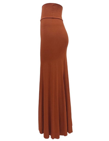 BASIC SKIRT, TERRACOTTA COLOR