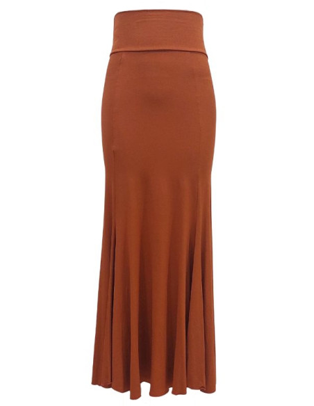 falda sencilla, falda de punto, ensayo