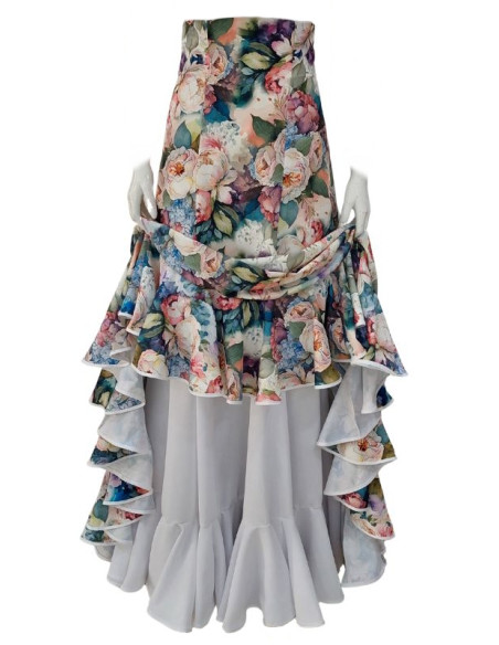 performance skirt, skirt with underskirt