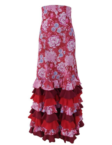 Falda de baile flamenco