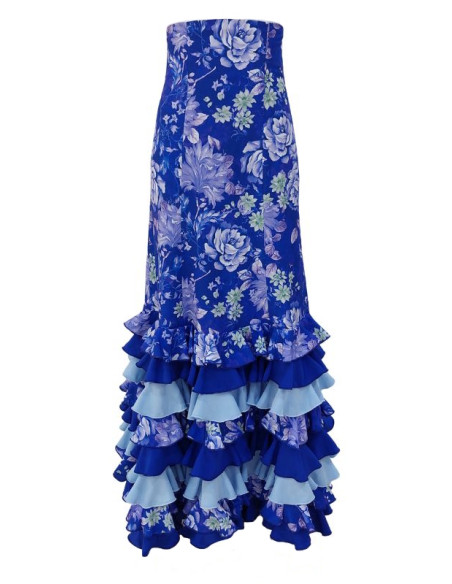 performance skirt, flamenco skirt, frill skirt, dance skirt, professional use