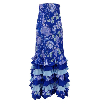 performance skirt, flamenco skirt, frill skirt, dance skirt, professional use