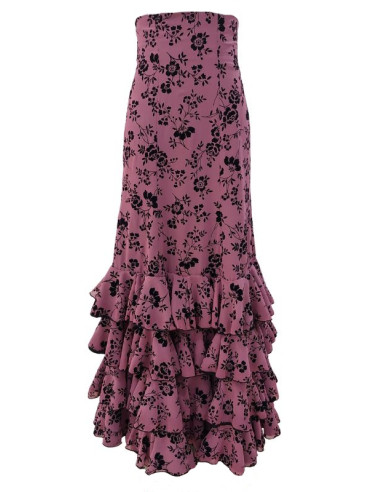 performance skirt, flamenco skirt, frill skirt, dance skirt, professional use