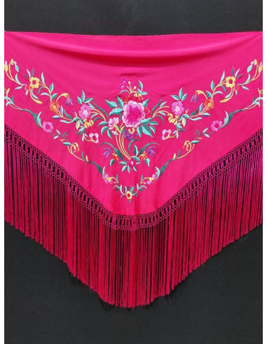 mantoncillo, bordado, complementos flamenca, flecos de calidad, artesanal, artesanía, Sevilla