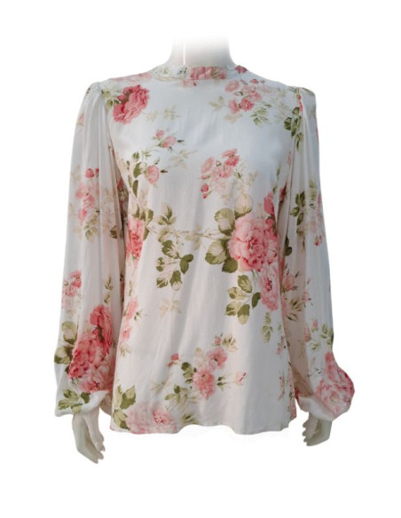 blusa de escenario, blusa flamenca, silueta holgada