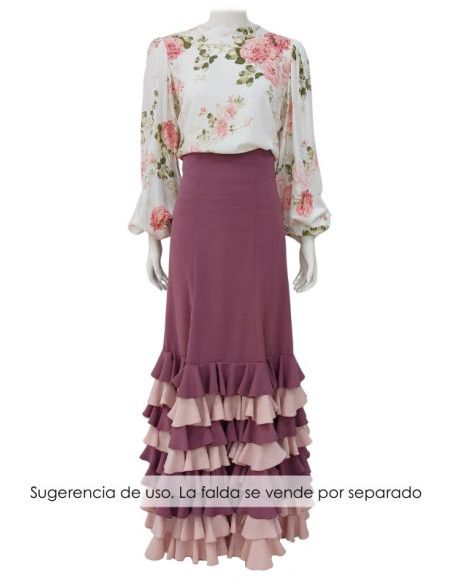 LOOSE-FIT BLOUSE, SIZE 38 / M