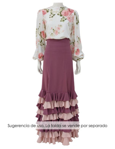 BLUSA HOLGADA, TALLA 38 / M