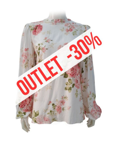 performance blouse, flamenca blouse, loose silhouette, outtlet