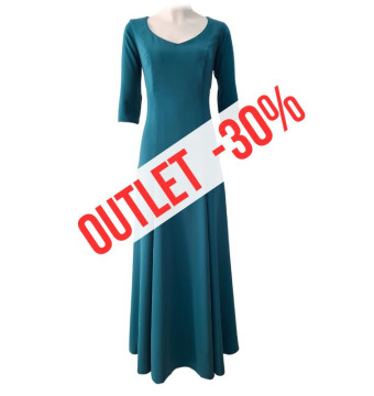 vestido, escenario, outlet, petróleo