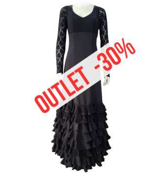 vestido de escenario, outlet